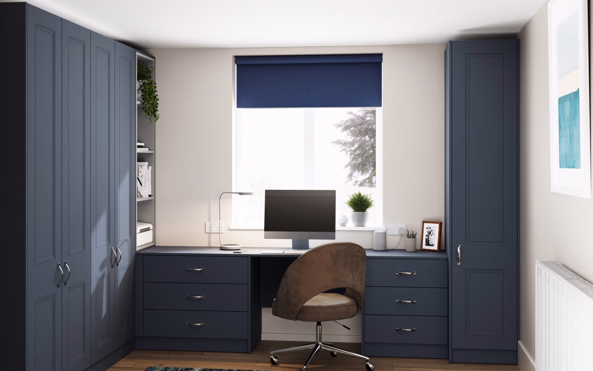 Bella, Buxton Style - Supermatt Colonial Blue