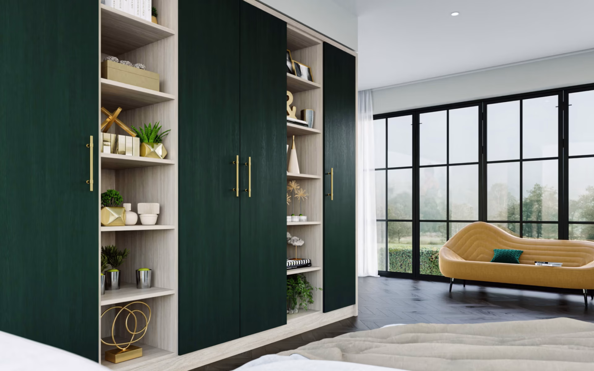 Bella, Venice Style - Paint Flow Matt Fir Green