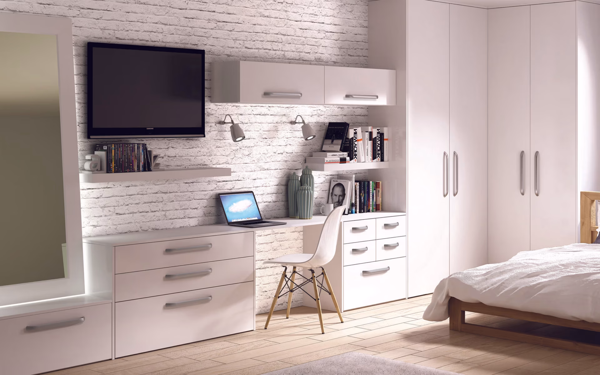 Bella, Venice Style - Porcelain White